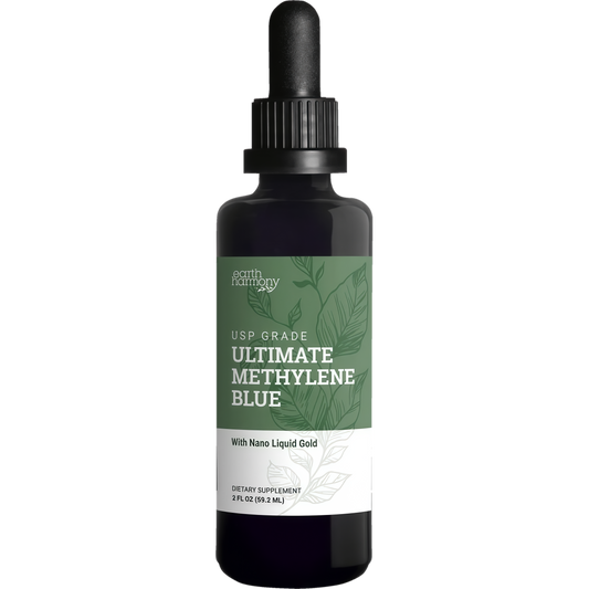 C, 1% USP (Pharmaceutical) Grade, with Nano Liquid Gold for Photodynamic Research, Miron Glass Bottle (2 Oz)